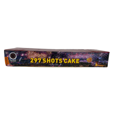 Baterie de artificii 297 Shots Cake, 297 focuri