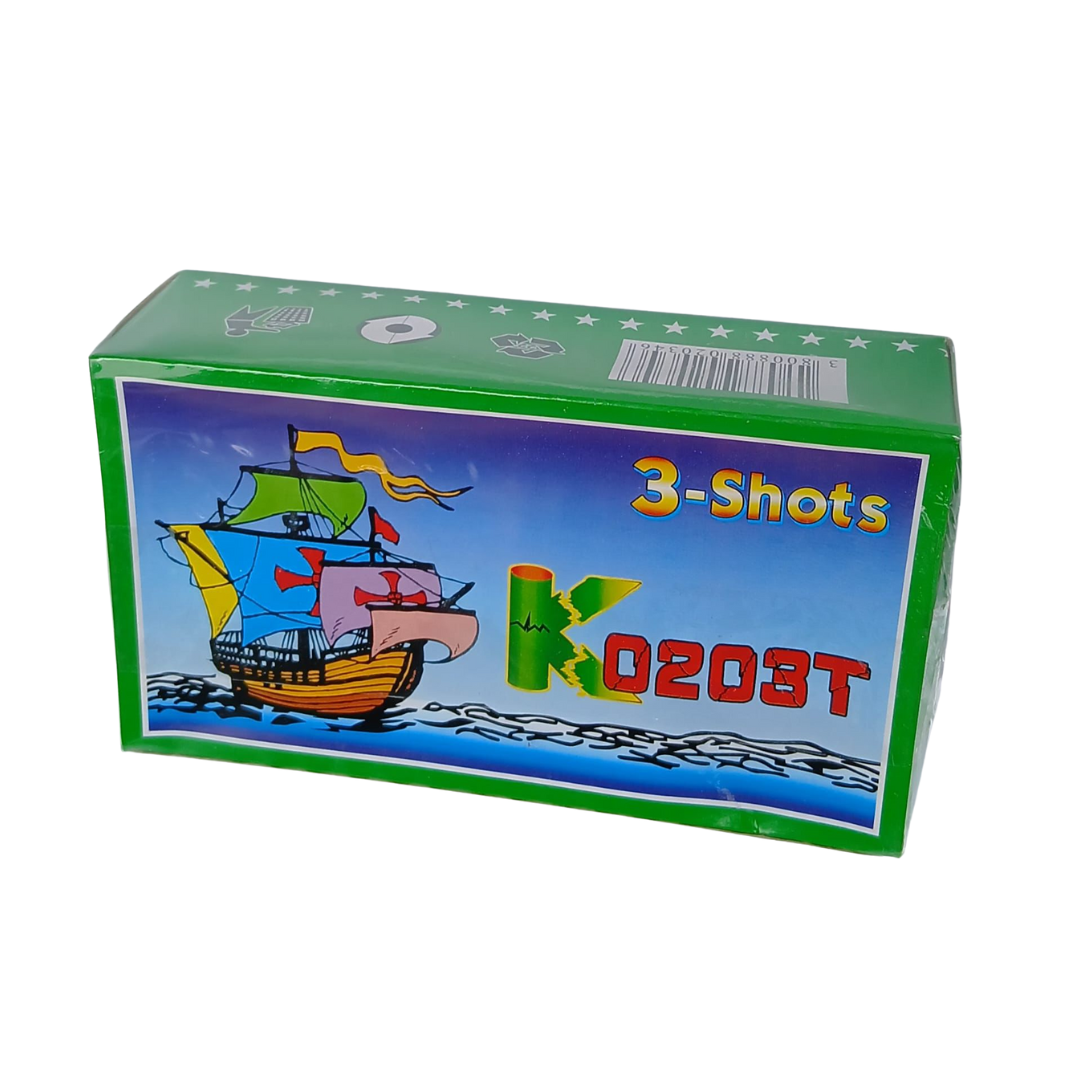 Emitator de sunet K cu 3 focuri, 100buc