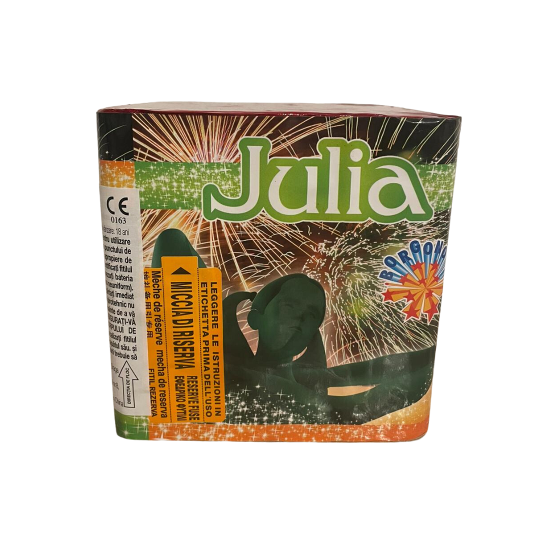 Baterie de artificii Julia, 25 focuri, 25 calibru
