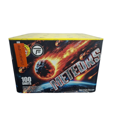 Baterie de artificii Meteors, 100 focuri, 20 calibru