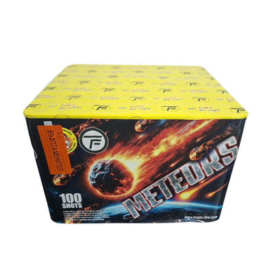 Baterie de artificii Meteors, 100 focuri, 20 calibru